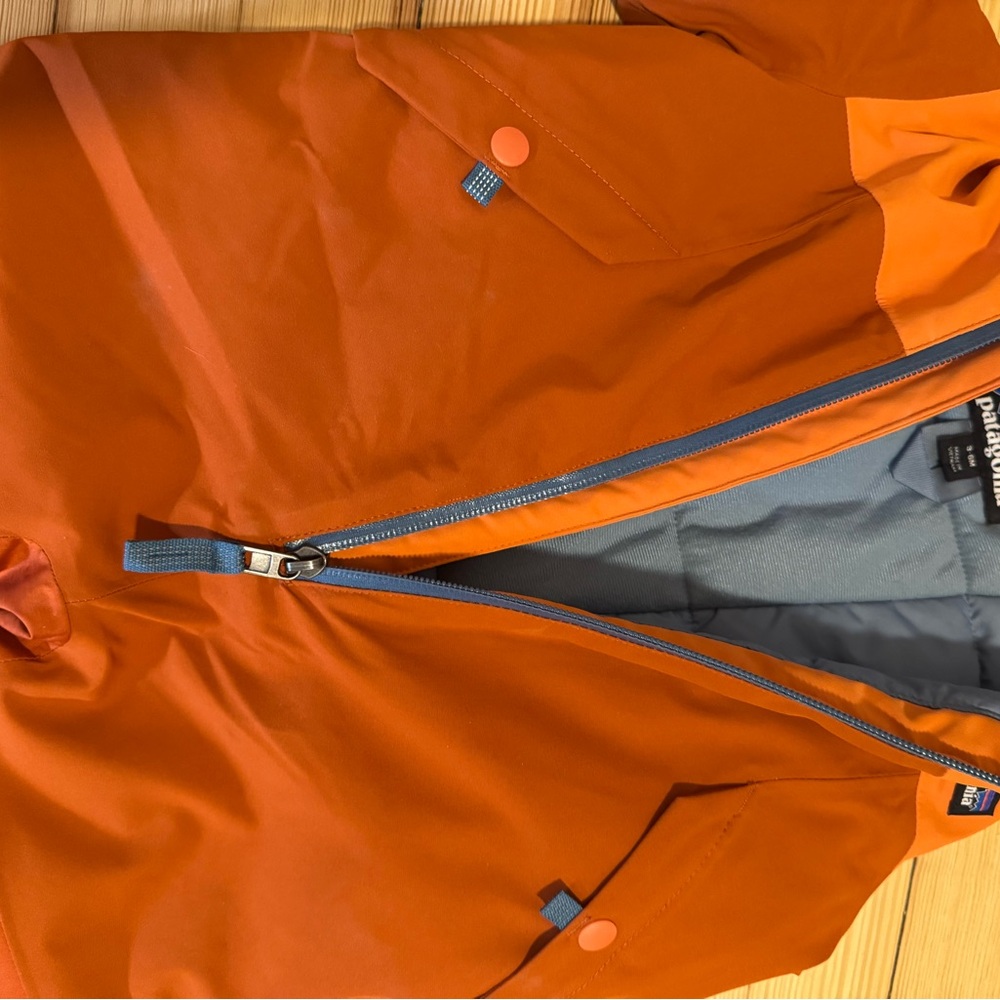 Patagonia Orange Infant Insulated Snowsuit - Picture 3 of 4